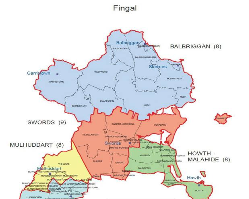 Map of Fingal